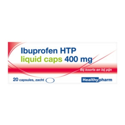 HEALTHYPHARM IBUPROFEN LIQUID CAPS 400MG 20ST